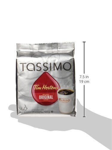 Tassimo Tim Horton's Coffee Single Serve, 14 T-Discs {Imported from Canada}